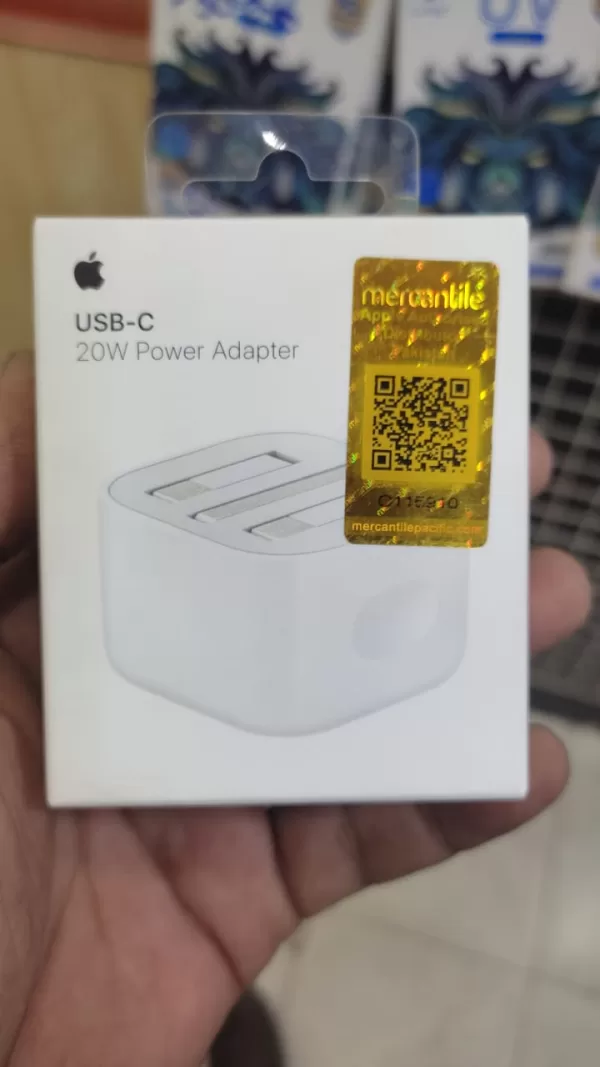 Apple USB-C 20W Power Adapter (Mercantile)